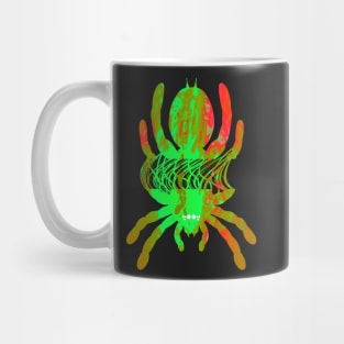 Tarantula Silhouette V70 (Tie Dye) Mug